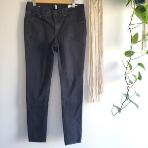 rag & bone jean black wash Ankle skinny jeans mid rise 29